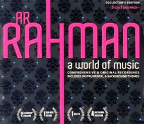 AR Rahman: A World of Music (In 5 Audio CDs + 1 DVD)
