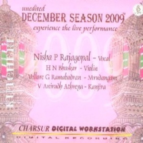 December Season 2009: Nisha P Rajagopal (Set of 2 CDs)