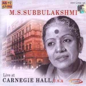 Live at Carnegie Hall U.S.A.: M.S. Subbulakshmi (Set of 2 CDs)